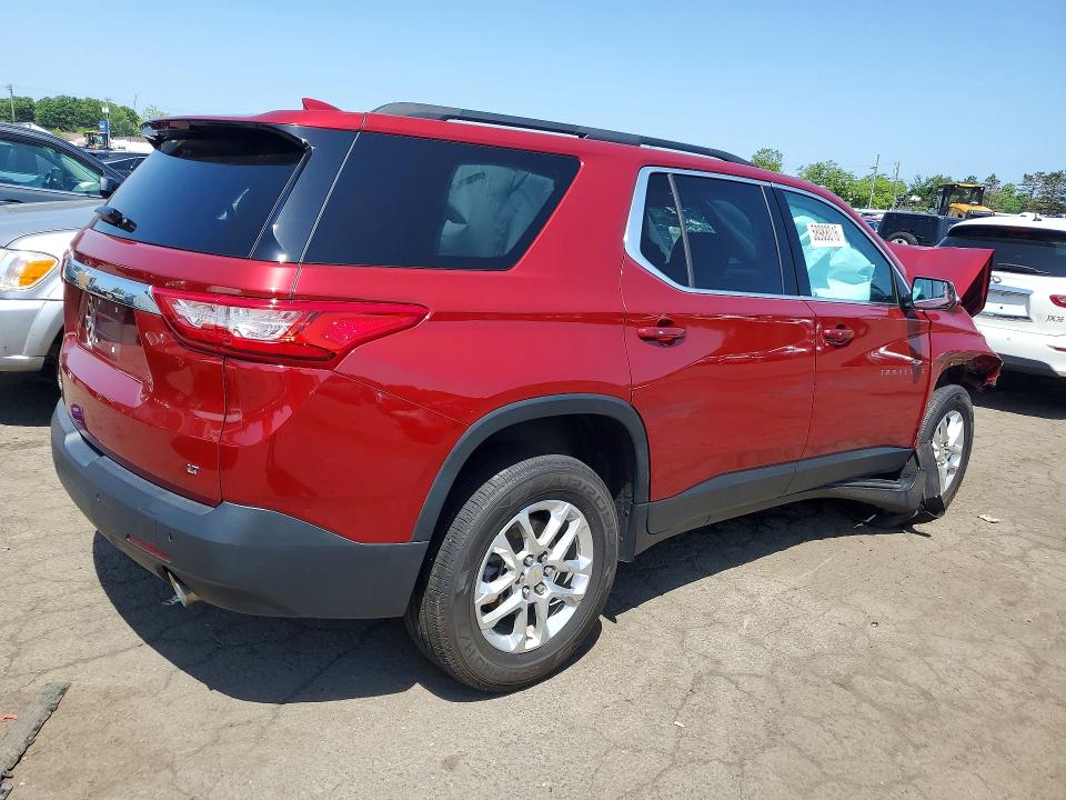 58988016 :رقم المزاد ، 1GNEVGKW1MJ168948 vin ، 2021 Chevrolet Traverse مزاد بيع