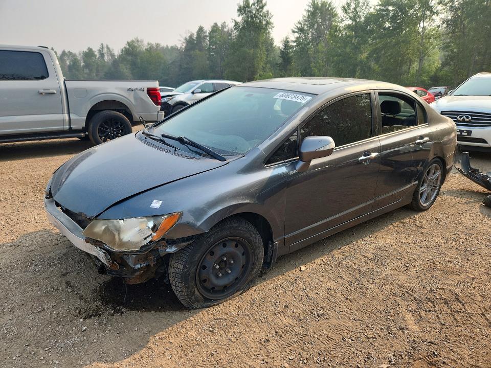 60623476 :رقم المزاد ، 2HHFD56589H202203 vin ، 2009 Acura Csx مزاد بيع