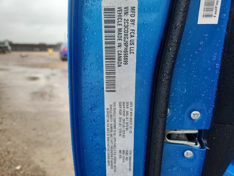 Продажа на аукционе авто 2023 Dodge Charger, vin: 2C3CDXGJ9PH698899, номер лота: 61101236