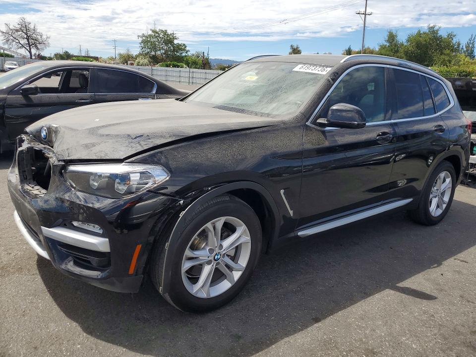 2019 Bmw X3 მანქანა იყიდება აუქციონზე, vin: 5UXTR7C50KLF23962, აუქციონის ნომერი: 61973736