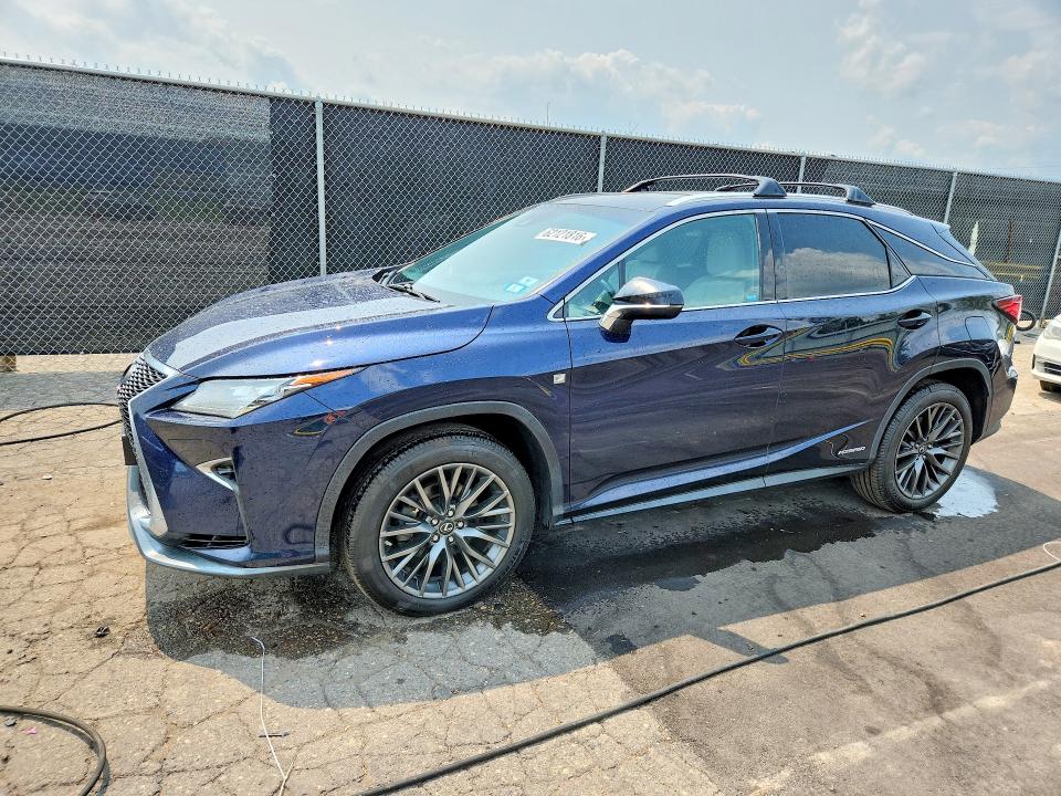 Продажа на аукционе авто 2018 Lexus Rx 450h, vin: 2T2BGMCA1JC022737, номер лота: 62121816