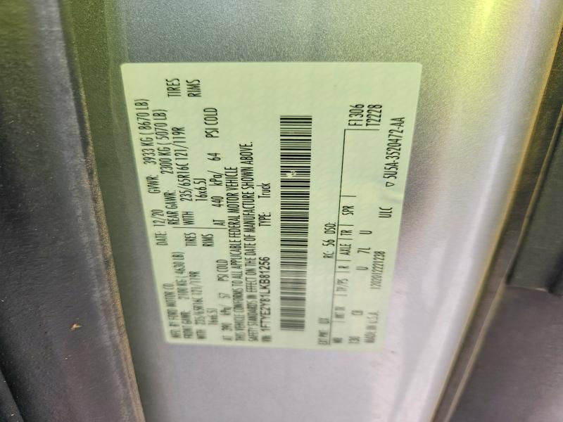 Продажа на аукционе авто 2020 Ford Transit, vin: 1FTYE2Y81LKB81256, номер лота: 60640396