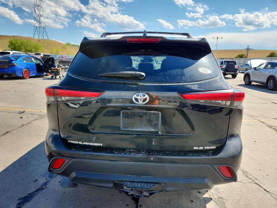60129006 :رقم المزاد ، 5TDHZRBH9LS514401 vin ، 2020 Toyota Highlander مزاد بيع