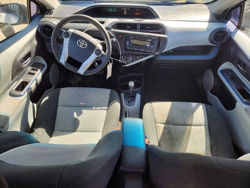 60424876 :رقم المزاد ، JTDKDTB38C1025474 vin ، 2012 Toyota Prius C مزاد بيع