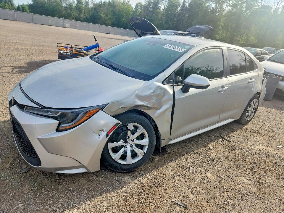 Продажа на аукционе авто 2020 Toyota Corolla, vin: 5YFBPRBE7LP116355, номер лота: 59236816