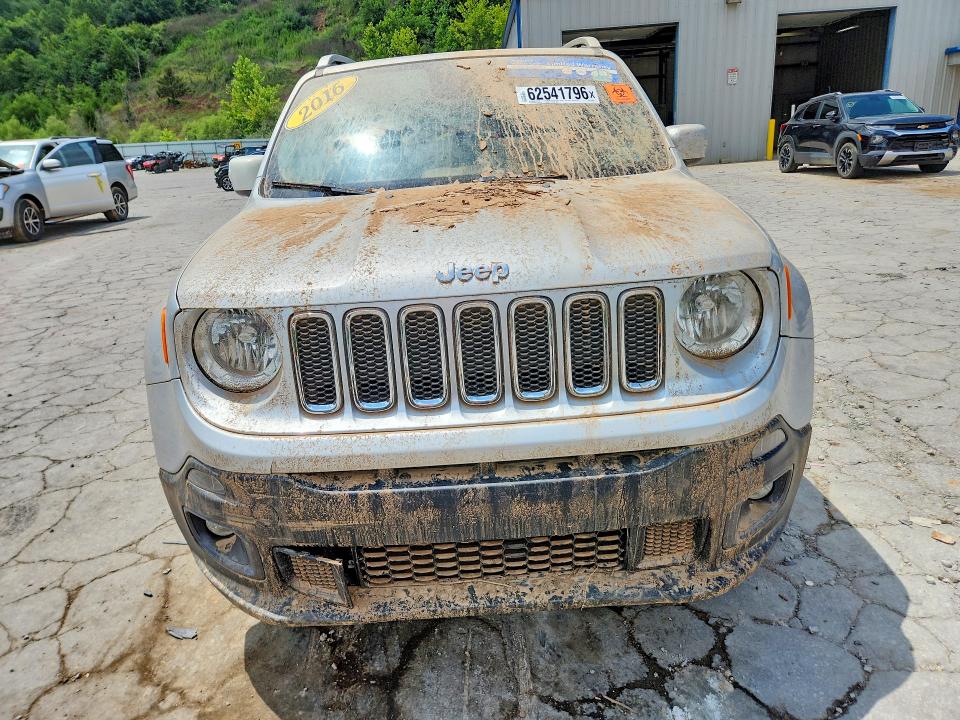 Продажа на аукционе авто 2016 Jeep Renegade, vin: ZACCJBDT8GPD38227, номер лота: 62541796