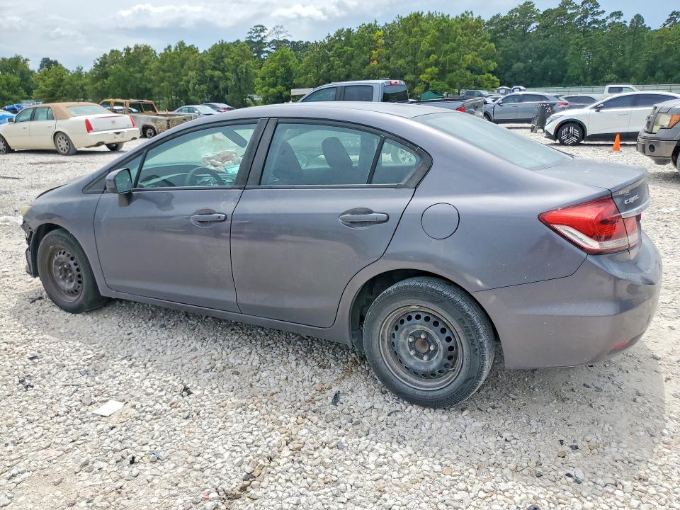 62161256 :رقم المزاد ، 19XFB2F50FE042462 vin ، 2015 Honda Civic مزاد بيع