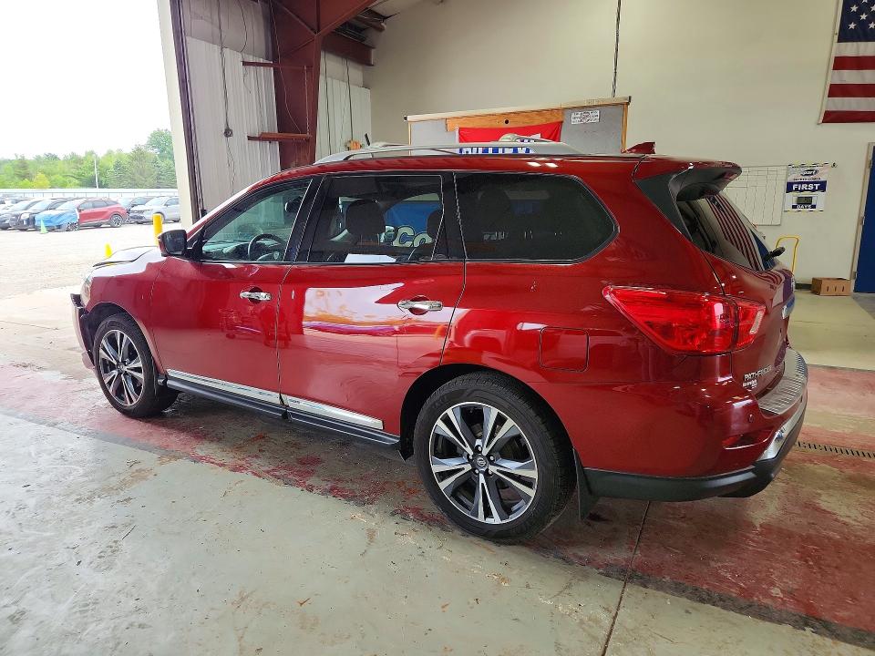 2020 Nissan Pathfinder მანქანა იყიდება აუქციონზე, vin: 5N1DR2DM9LC598216, აუქციონის ნომერი: 59584186