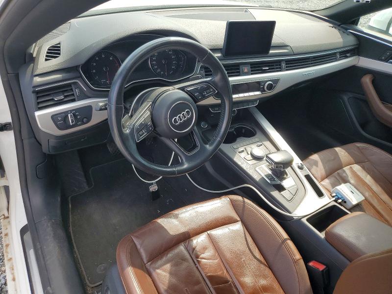 2018 Audi A5 მანქანა იყიდება აუქციონზე, vin: WAUNNAF52JA100559, აუქციონის ნომერი: 59261386