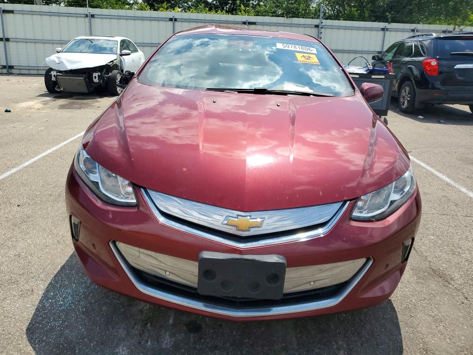 59781806 :رقم المزاد ، 1G1RD6S56HU200675 vin ، 2017 Chevrolet Volt مزاد بيع
