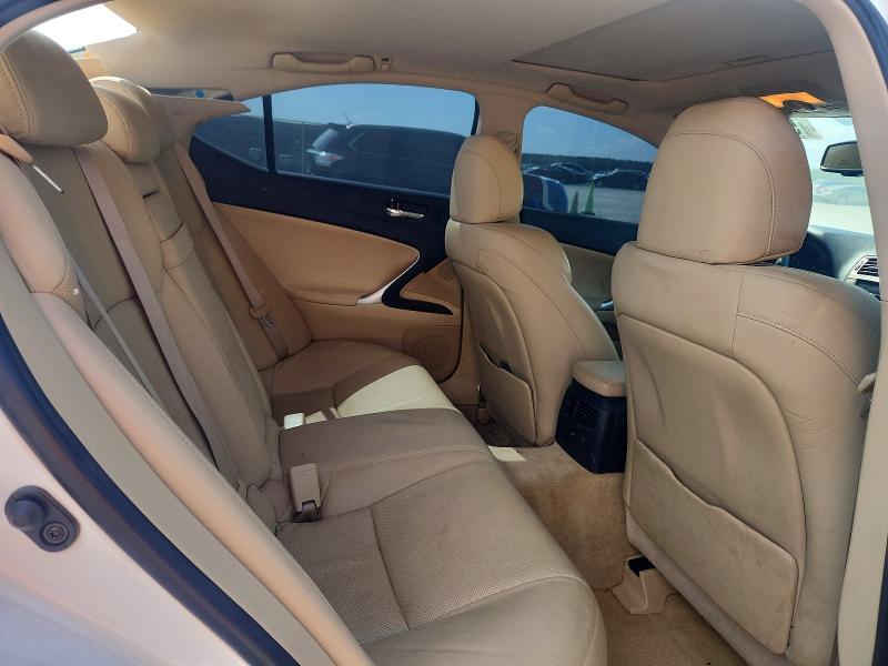 59344526 :رقم المزاد ، JTHBE262762005478 vin ، 2006 Lexus Is 350 مزاد بيع