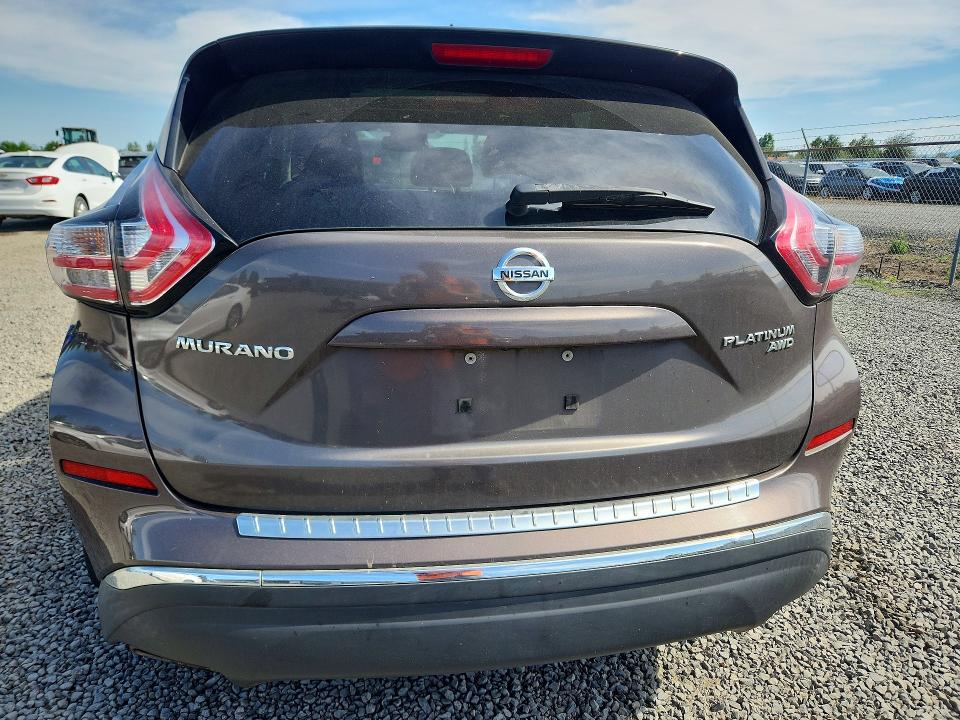 Aukcja sprzedaży 2015 Nissan Murano, vin: 5N1AZ2MH2FN258209, numer aukcji: 59674166