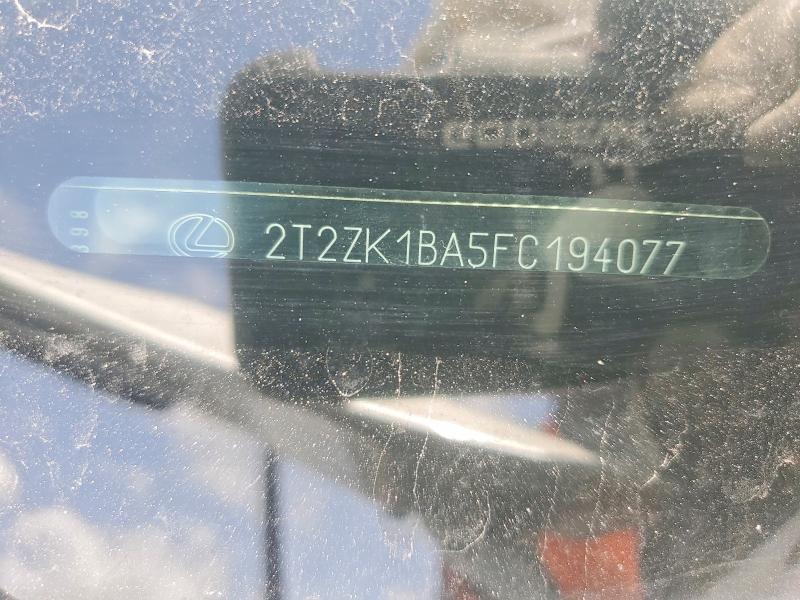 Aukcja sprzedaży 2015 Lexus Rx, vin: 2T2ZK1BA5FC194077, numer aukcji: 61551336
