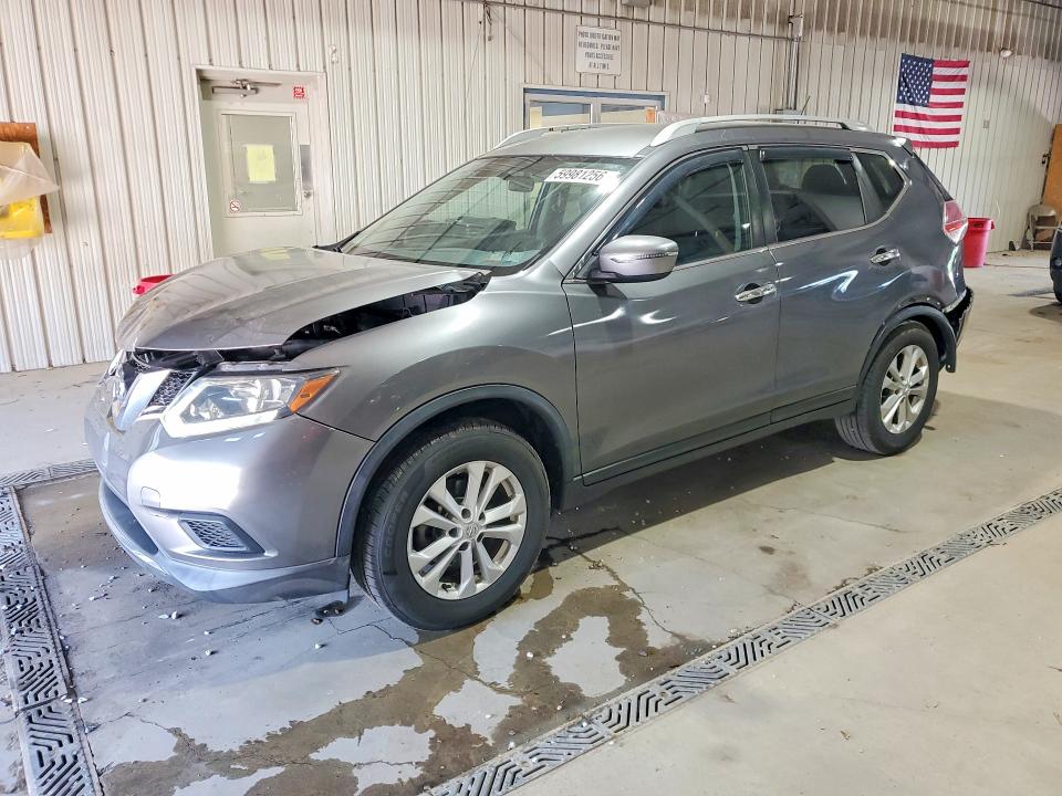 Продаж на аукціоні авто 2016 Nissan Rogue, vin: KNMAT2MVXGP689270, номер лоту: 59981256
