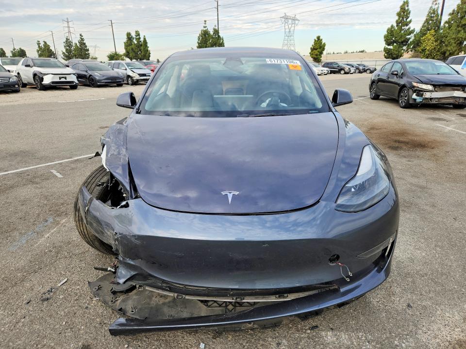 2023 Tesla Model 3 მანქანა იყიდება აუქციონზე, vin: 5YJ3E1EA4PF575364, აუქციონის ნომერი: 61731106