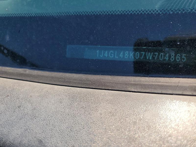 59711736 :رقم المزاد ، 1J4GL48K07W704865 vin ، 2007 Jeep Liberty مزاد بيع