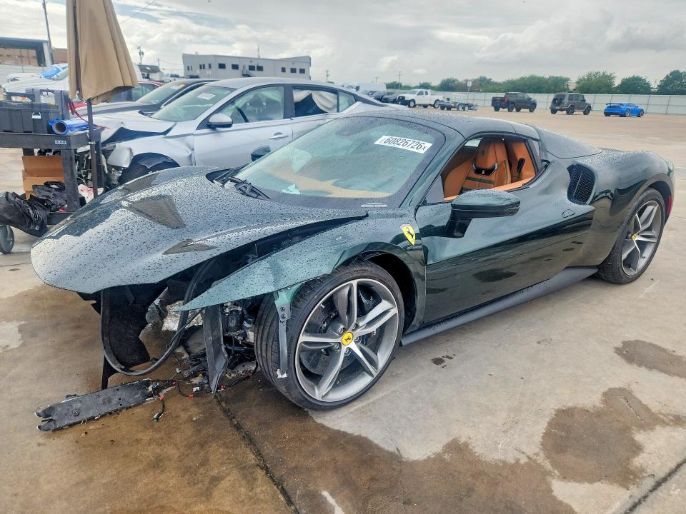 Продажа на аукционе авто 2024 Ferrari 296 Gts, vin: ZFF01SMA5R0302751, номер лота: 60826726