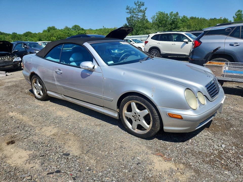 Aukcja sprzedaży 2003 Mercedes-benz Clk, vin: WDBLK70G23T142753, numer aukcji: 59998506