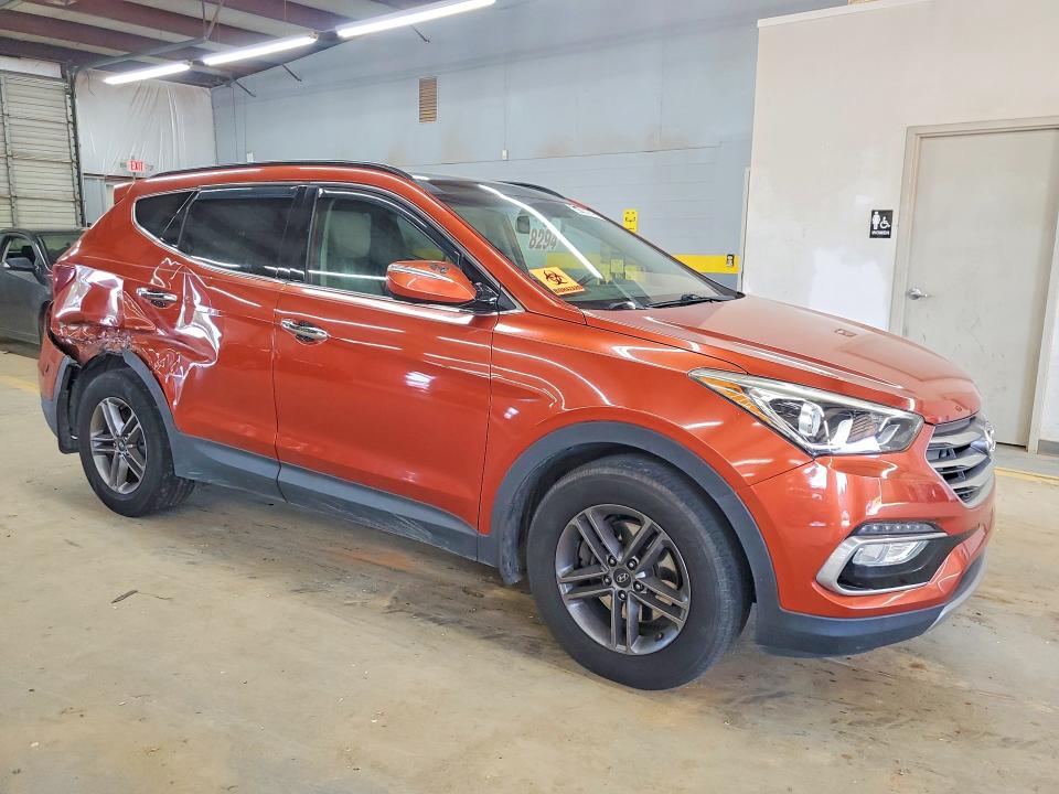 2017 Hyundai Santa Fe Sport მანქანა იყიდება აუქციონზე, vin: 5XYZU3LB6HG431832, აუქციონის ნომერი: 59607246
