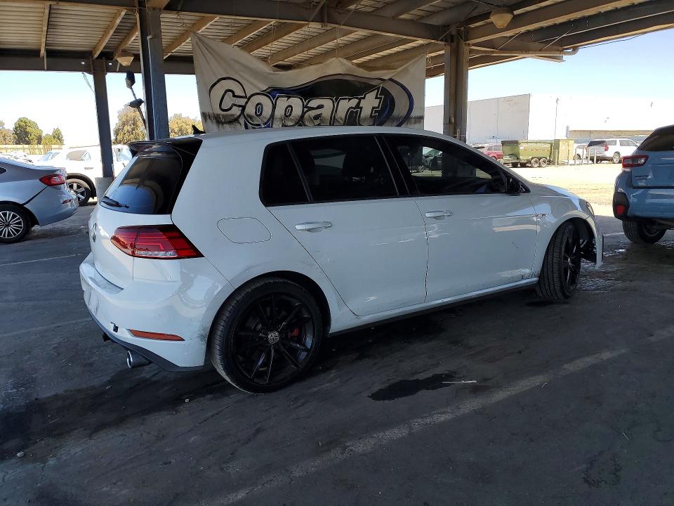Auction sale of the 2019 Volkswagen Gti, vin: 3VW5T7AU1KM006202, lot number: 62544386