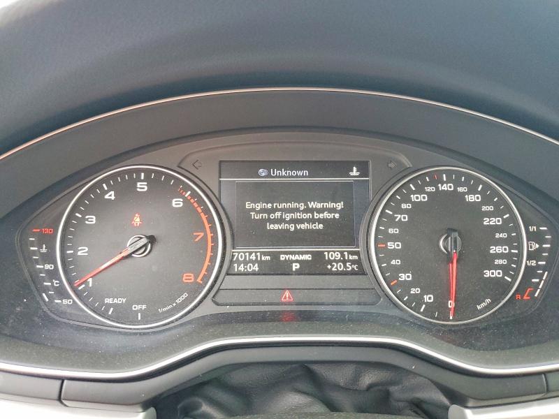 2019 Audi A4 მანქანა იყიდება აუქციონზე, vin: WAUANAF44KN010118, აუქციონის ნომერი: 61839716