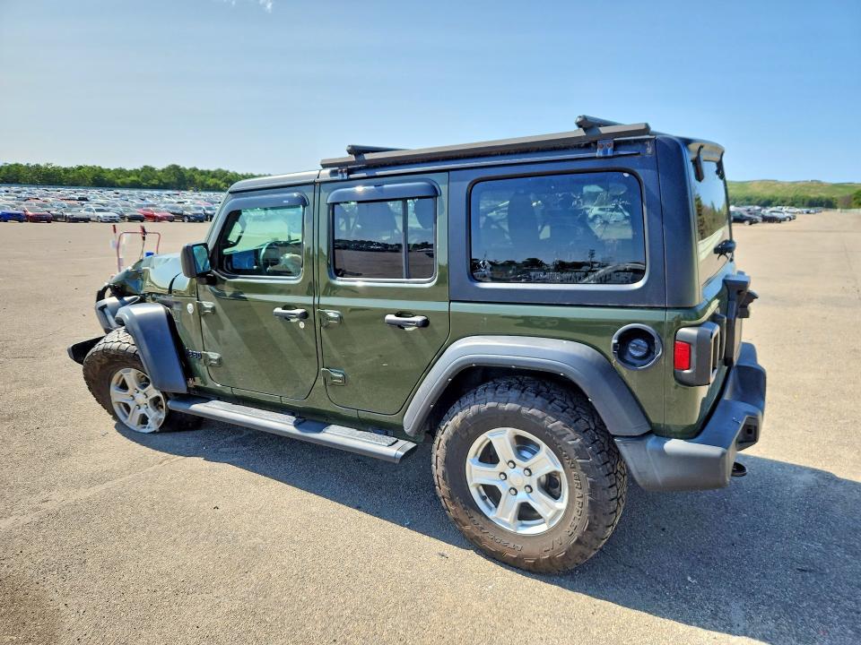 62160966 :رقم المزاد ، 1C4HJXDG8MW814092 vin ، 2021 Jeep Wrangler Unlimited مزاد بيع