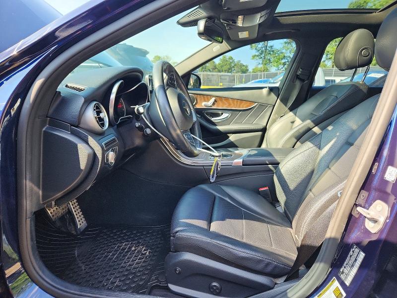 2018 Mercedes-benz C მანქანა იყიდება აუქციონზე, vin: WDDWF4KB2JR416861, აუქციონის ნომერი: 61758746