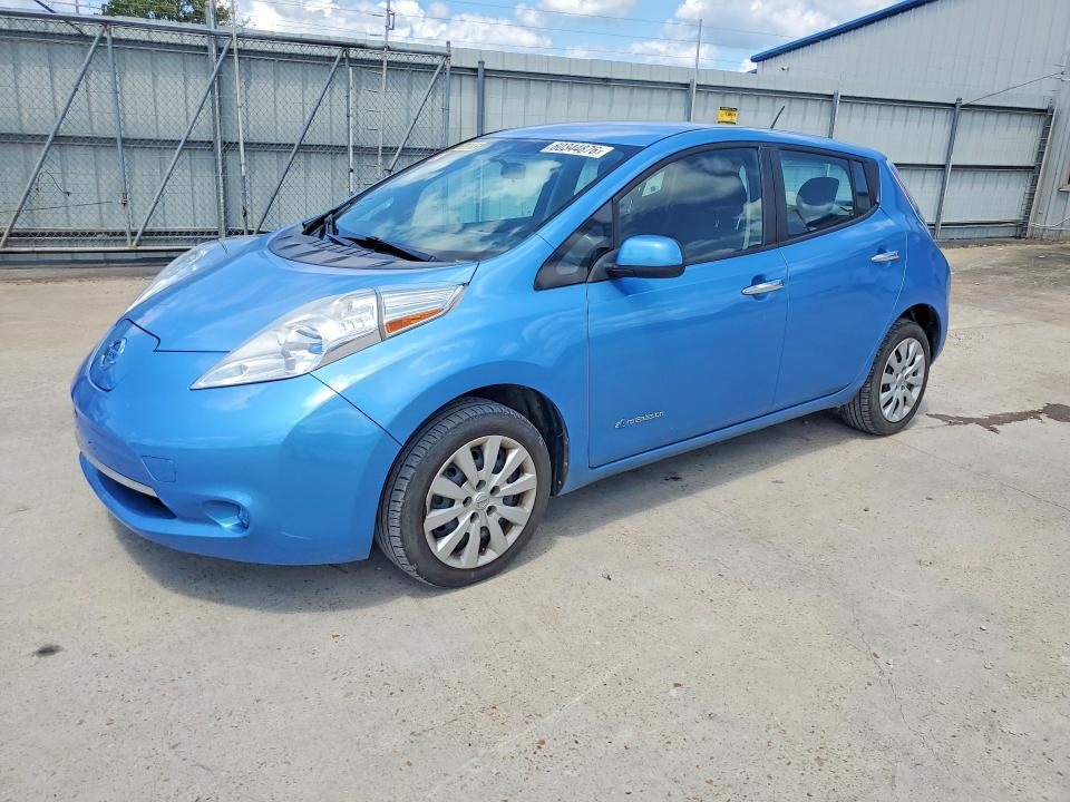2013 Nissan Leaf მანქანა იყიდება აუქციონზე, vin: 1N4AZ0CPXDC422080, აუქციონის ნომერი: 60344876