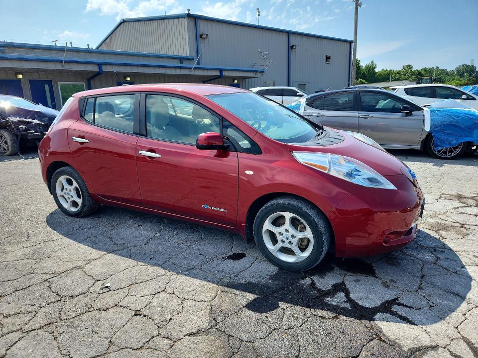 60259336 :رقم المزاد ، JN1AZ0CP5CT023489 vin ، 2012 Nissan Leaf مزاد بيع