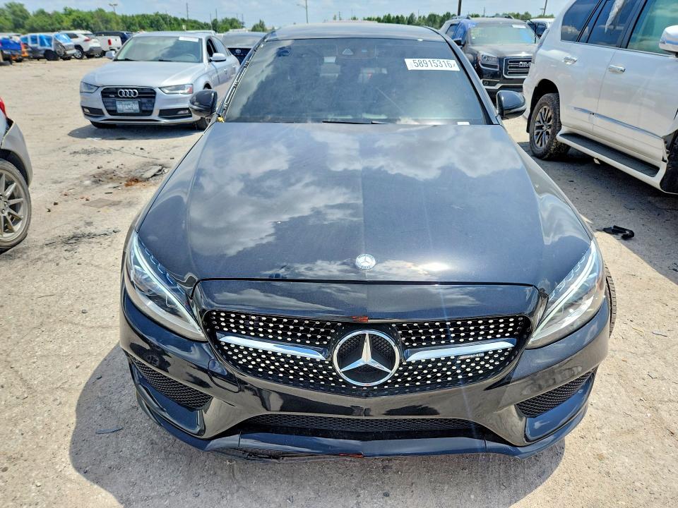 2017 Mercedes-benz C მანქანა იყიდება აუქციონზე, vin: 55SWF6EB4HU185882, აუქციონის ნომერი: 58915316