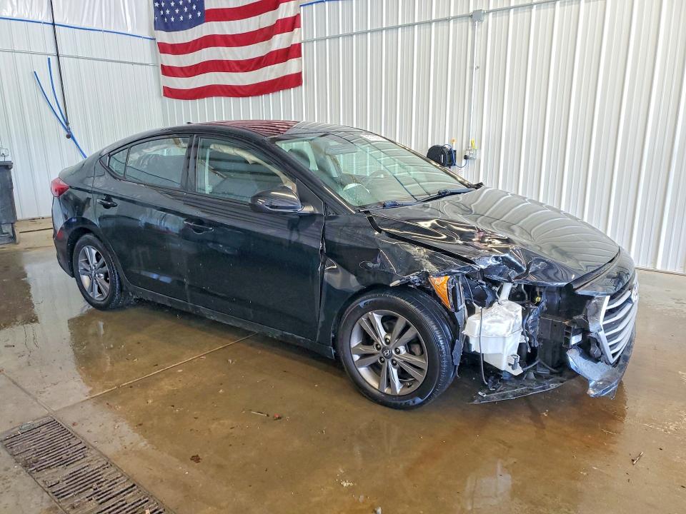 63170276 :رقم المزاد ، 5NPD84LF2JH236154 vin ، 2018 Hyundai Elantra مزاد بيع