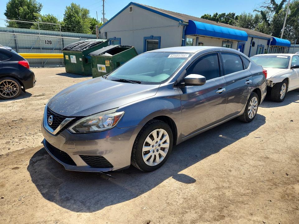 2017 Nissan Sentra მანქანა იყიდება აუქციონზე, vin: 3N1AB7AP3HY360693, აუქციონის ნომერი: 63485766