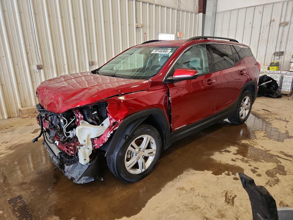 59146366 :رقم المزاد ، 3GKALTEV0JL278035 vin ، 2018 Gmc Terrain مزاد بيع