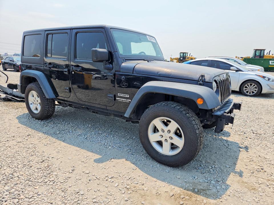 Продажа на аукционе авто 2016 Jeep Wrangler Unlimited, vin: 1C4BJWDG1GL304527, номер лота: 58306146