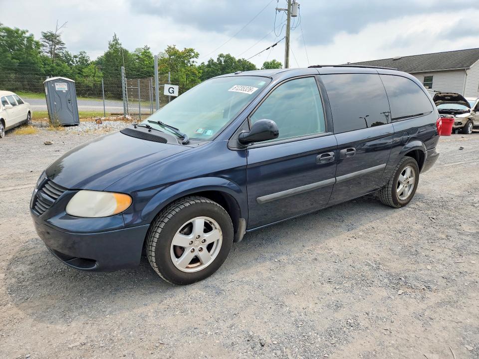 2007 Dodge Grand Caravan მანქანა იყიდება აუქციონზე, vin: 1D4GP24R57B195075, აუქციონის ნომერი: 61235326