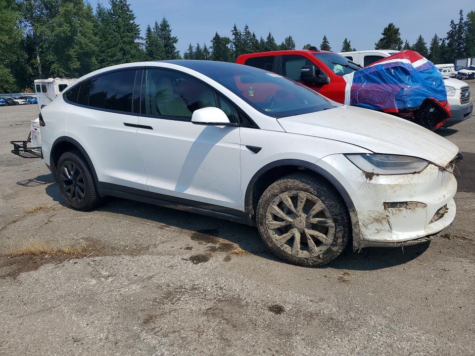 61974056 :رقم المزاد ، 7SAXCDE54PF378287 vin ، 2023 Tesla Model X مزاد بيع