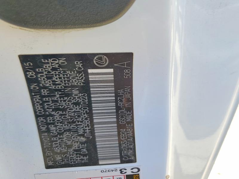 Aukcja sprzedaży 2015 Lexus Rc, vin: JTHHE5BC9F5010223, numer aukcji: 62355936
