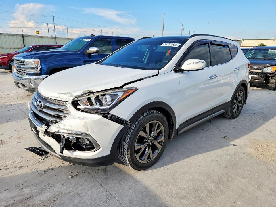 Aukcja sprzedaży 2018 Hyundai Santa Fe Sport, vin: 5XYZW4LA6JG522497, numer aukcji: 59281666