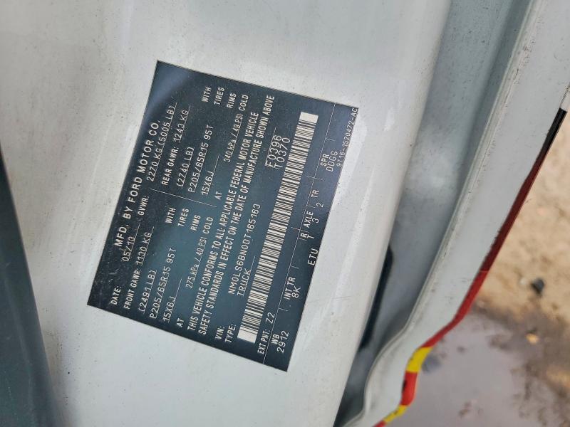 60636176 :رقم المزاد ، NM0LS6BN0DT165163 vin ، 2013 Ford Transit Connect مزاد بيع