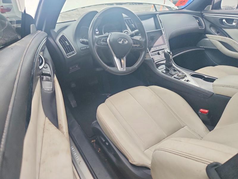 62486706 :رقم المزاد ، JN1EV7EL9JM392539 vin ، 2018 Infiniti Q60 مزاد بيع