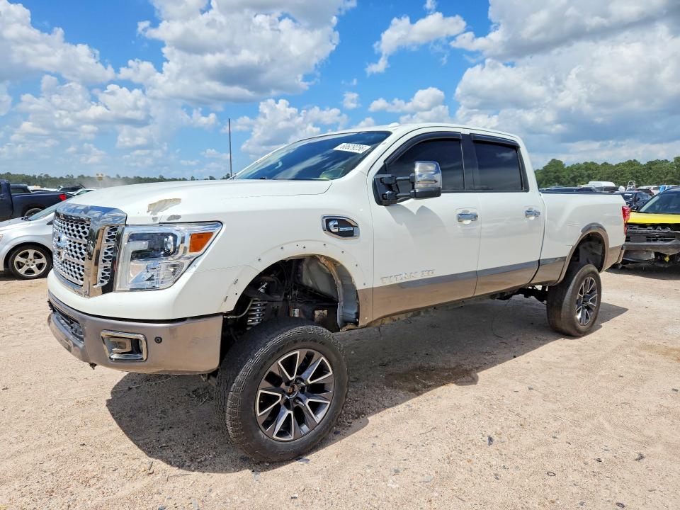 2018 Nissan Titan Xd მანქანა იყიდება აუქციონზე, vin: 1N6BA1F48JN522365, აუქციონის ნომერი: 60629256