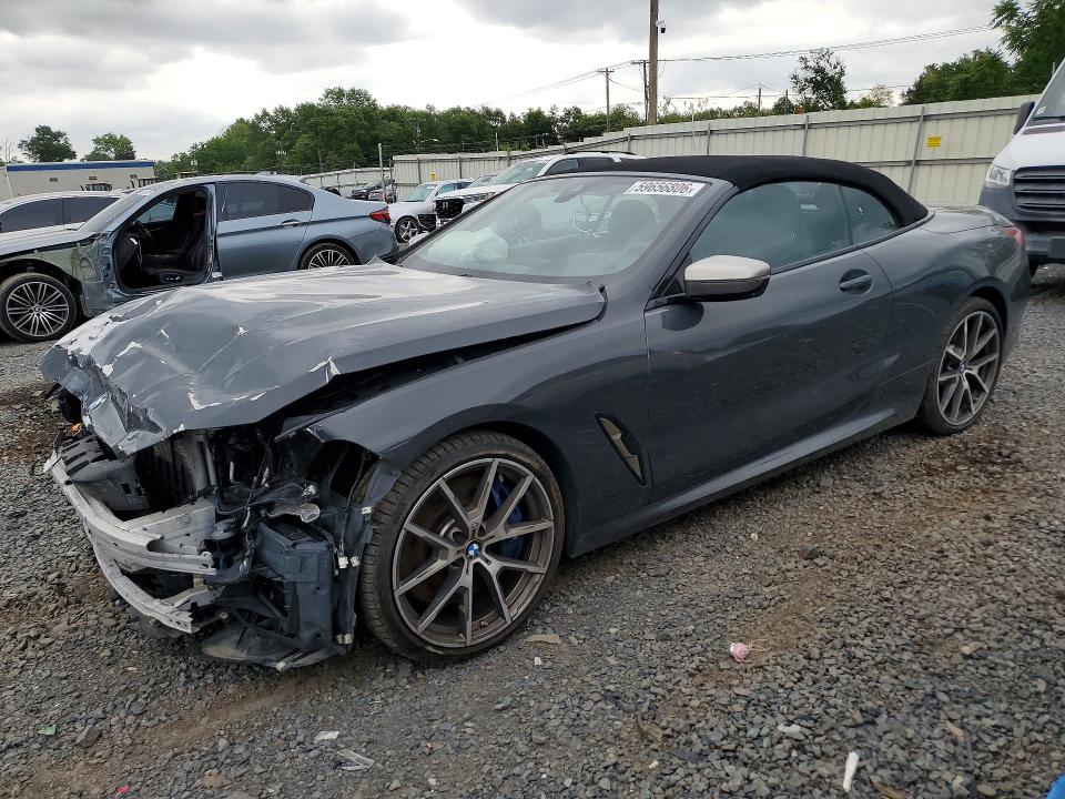 59656806 :رقم المزاد ، WBAFY4C06MCF24554 vin ، 2021 Bmw M850xi مزاد بيع