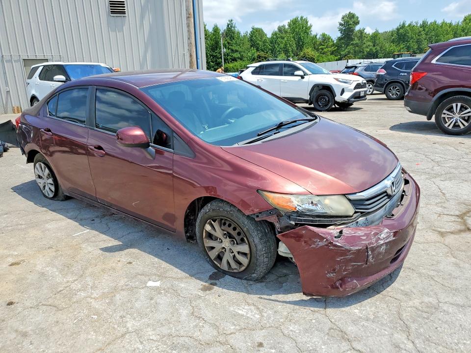 Aukcja sprzedaży 2012 Honda Civic, vin: 19XFB2F50CE047561, numer aukcji: 61998486