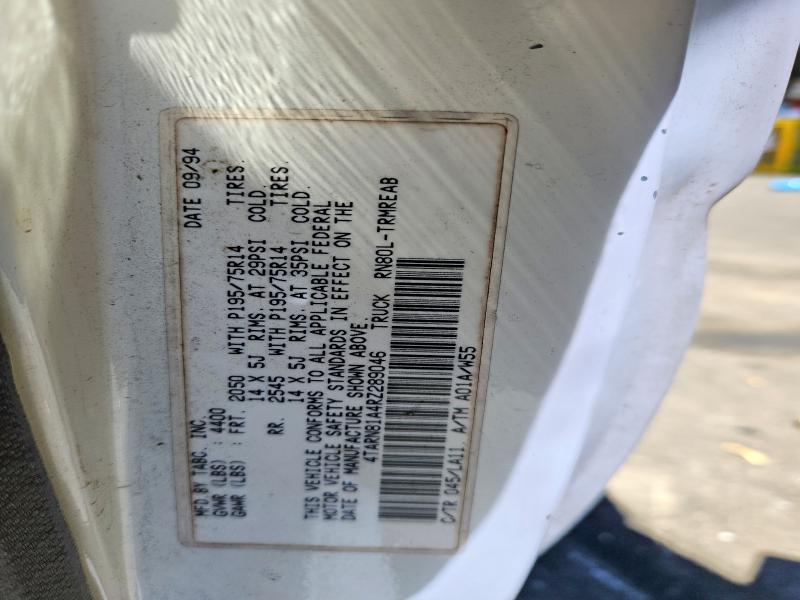 Auction sale of the 1994 Toyota Pickup, vin: 4TARN81A4RZ289046, lot number: 63250926