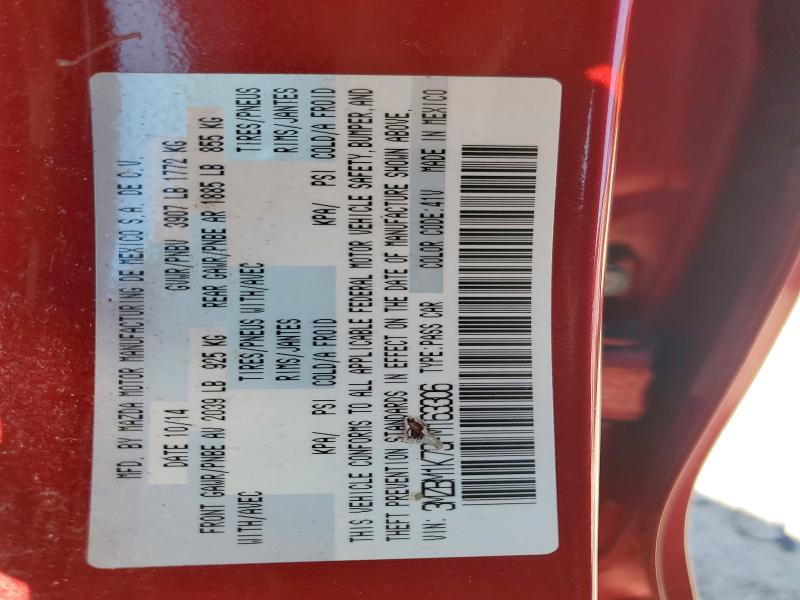 62744836 :رقم المزاد ، 3MZBM1K73FM163306 vin ، 2015 Mazda 3 مزاد بيع