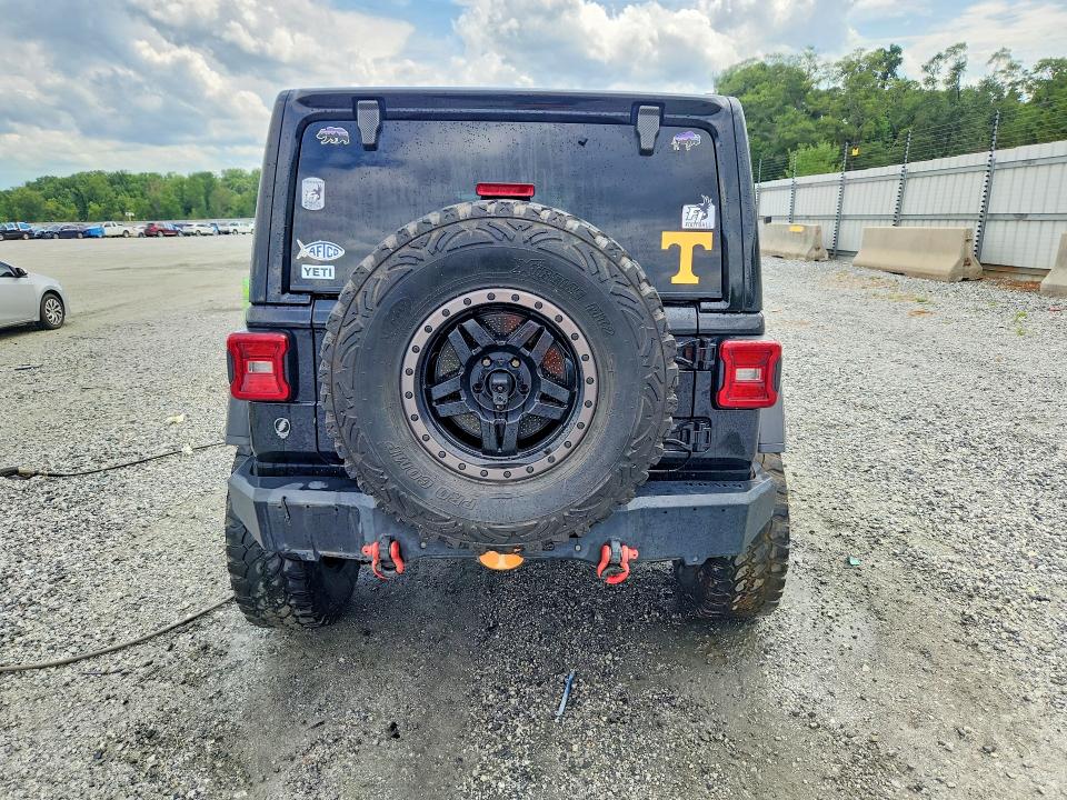 60214866 :رقم المزاد ، 1C4HJXFN0KW585433 vin ، 2019 Jeep Wrangler Unlimited مزاد بيع