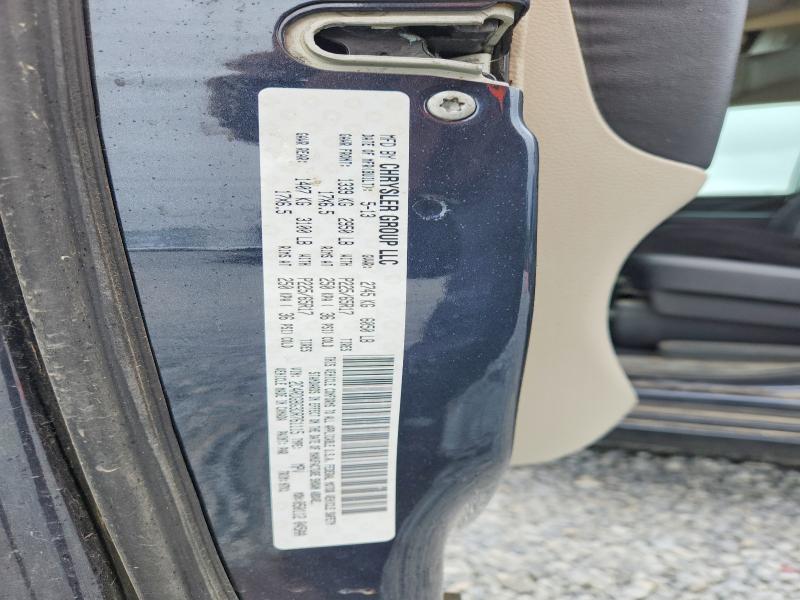 62048946 :رقم المزاد ، 2C4RDGBG3DR761115 vin ، 2013 Dodge Grand Caravan مزاد بيع