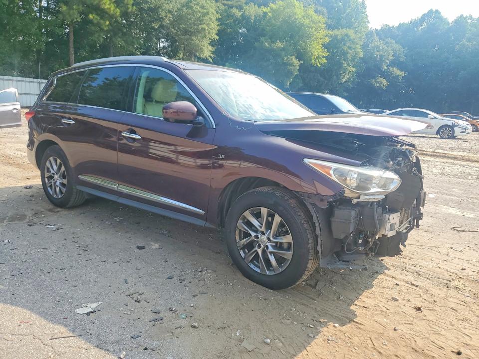 62652176 :رقم المزاد ، 5N1AL0MN9FC543979 vin ، 2015 Infiniti Qx60 مزاد بيع