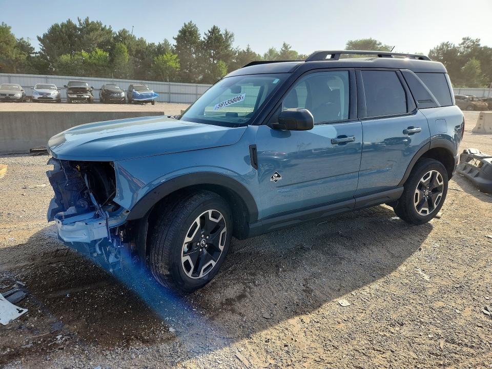 59135806 :رقم المزاد ، 3FMCR9C63PRD70176 vin ، 2023 Ford Bronco Sport مزاد بيع