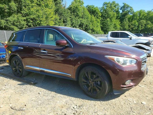 63021276 :رقم المزاد ، 5N1AL0MM3DC309860 vin ، 2013 Infiniti Jx35 مزاد بيع